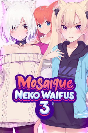 Mosaique Neko Waifus 3 poszter
