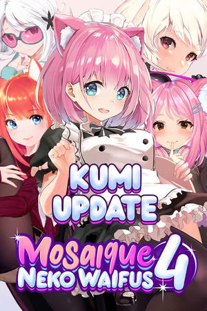 Mosaique Neko Waifus 4 poszter