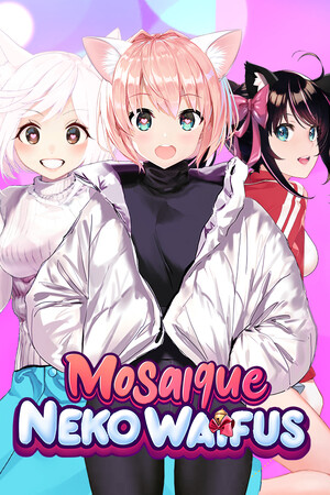 Mosaique Neko Waifus poszter