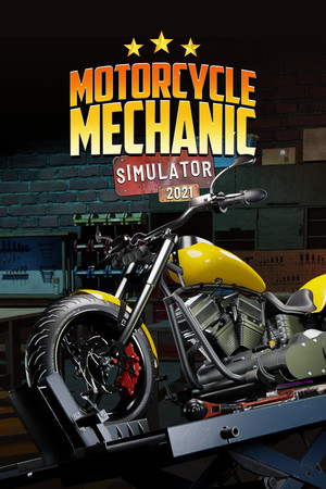 Motorcycle Mechanic Simulator 2021 poszter