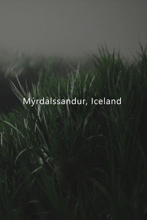 Mýrdalssandur, Iceland poszter