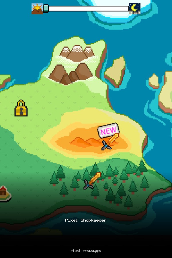 Pixel Shopkeeper poszter