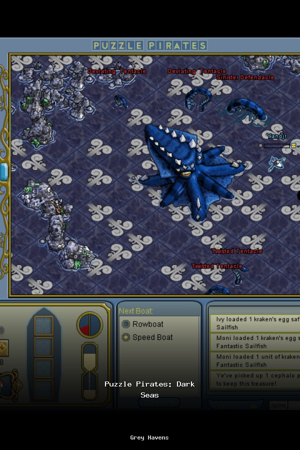 Puzzle Pirates: Dark Seas poszter