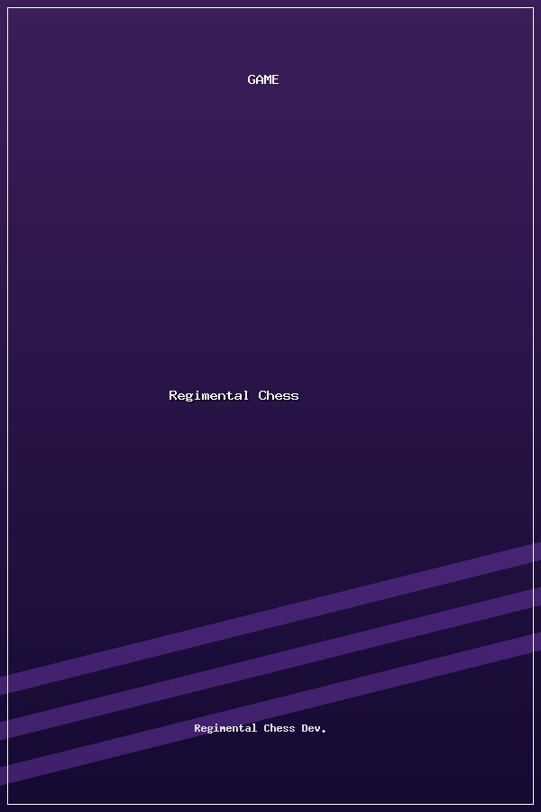 Regimental Chess poszter