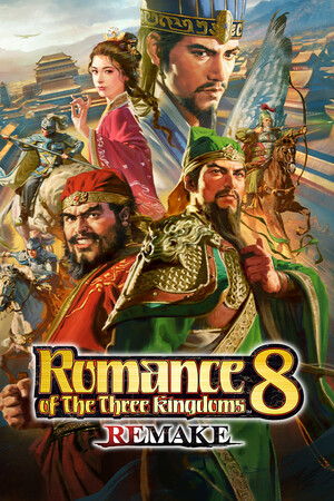 ROMANCE OF THE THREE KINGDOMS 8 REMAKE poszter