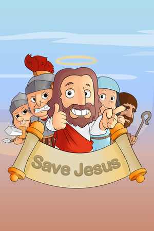 Save Jesus poszter
