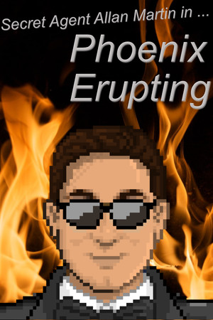 Secret Agent Allan Martin in ... Phoenix Erupting poszter