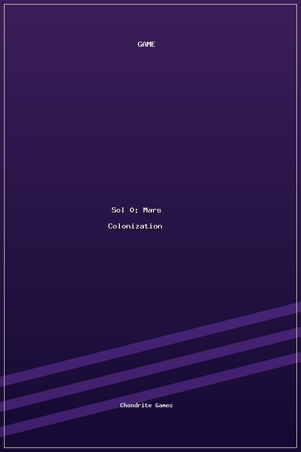 Sol 0: Mars Colonization poszter
