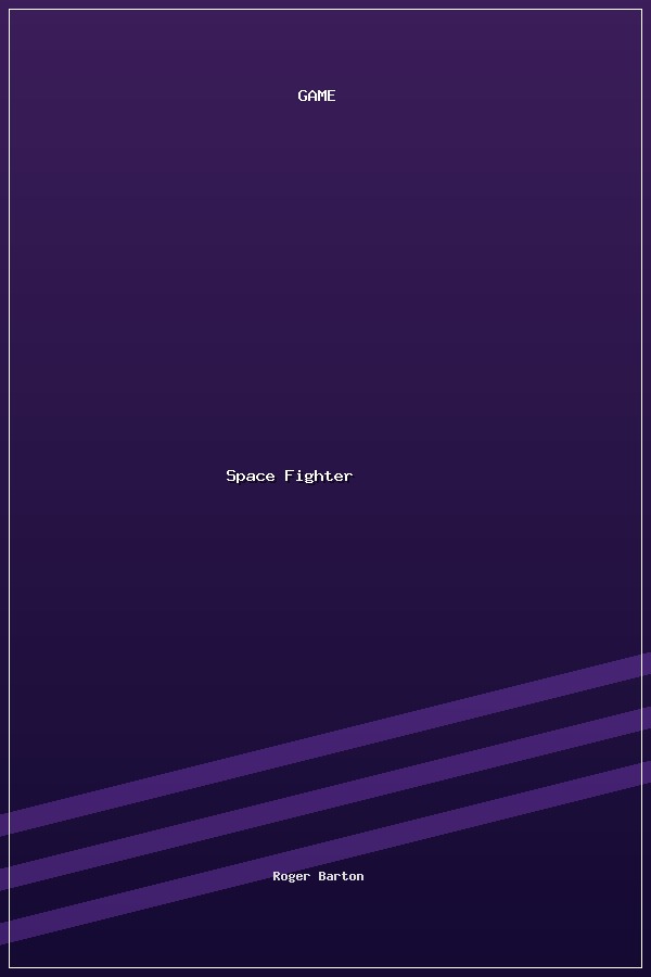 Space Fighter poszter