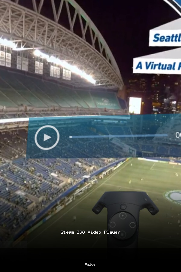 Steam 360 Video Player poszter