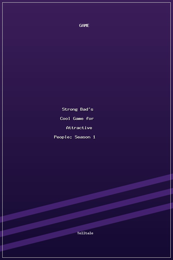 Strong Bad's Cool Game for Attractive People: Season 1 poszter