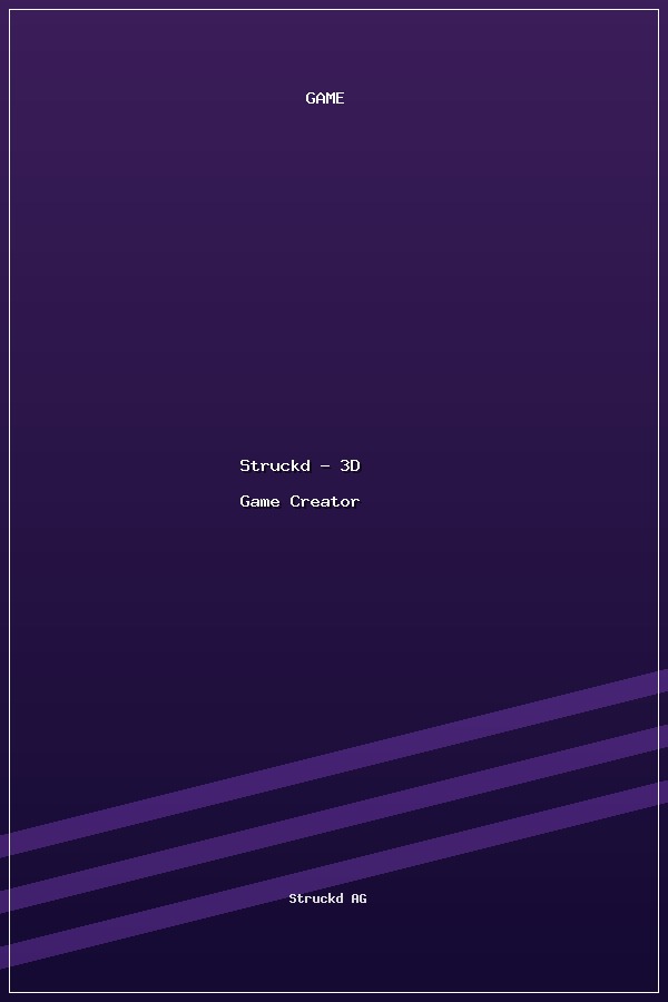 Struckd - 3D Game Creator poszter