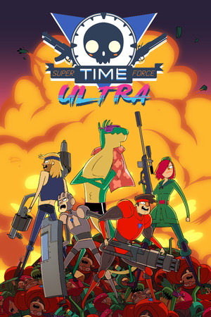 Super Time Force Ultra poszter