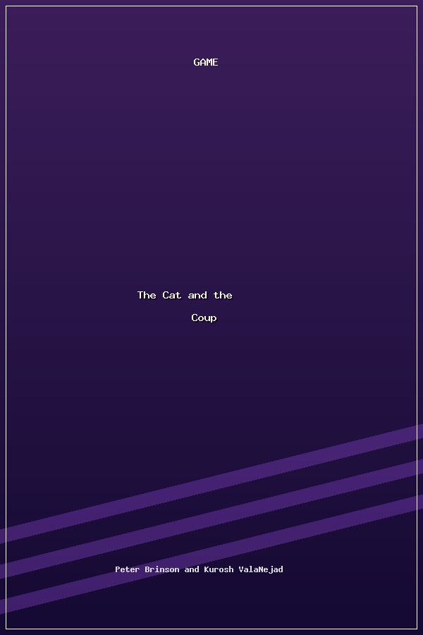 The Cat and the Coup poszter