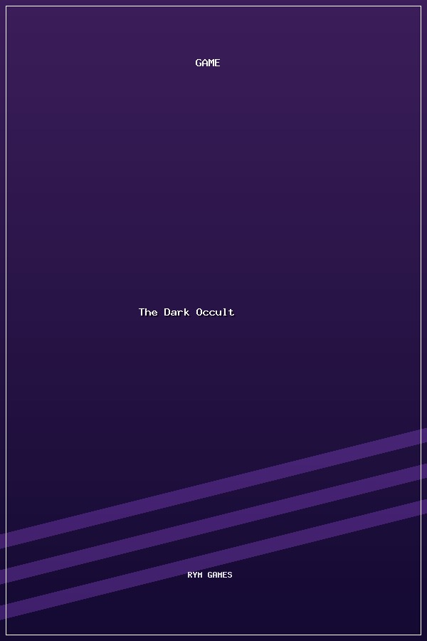 The Dark Occult poszter
