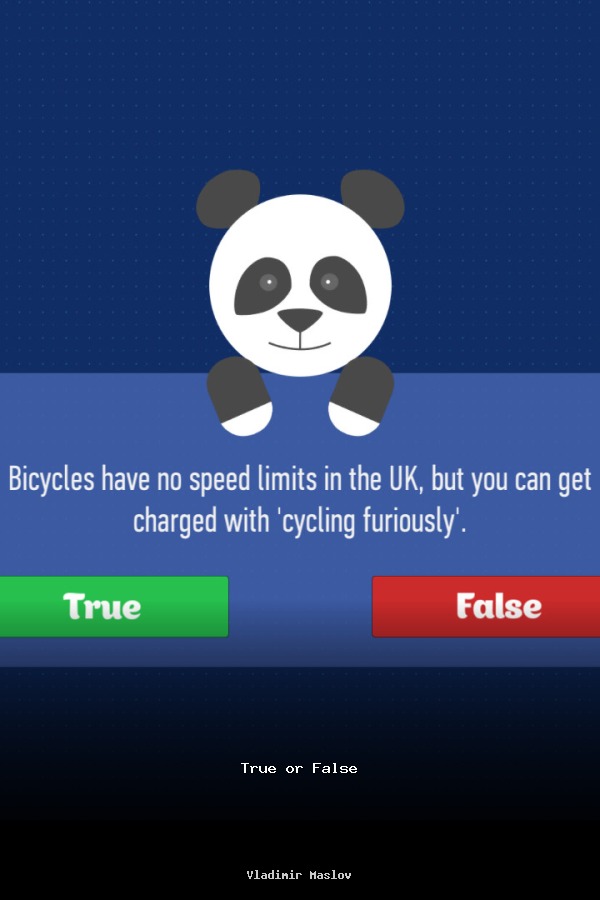 True or False poszter