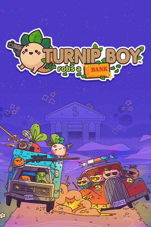 Turnip Boy Robs a Bank poszter