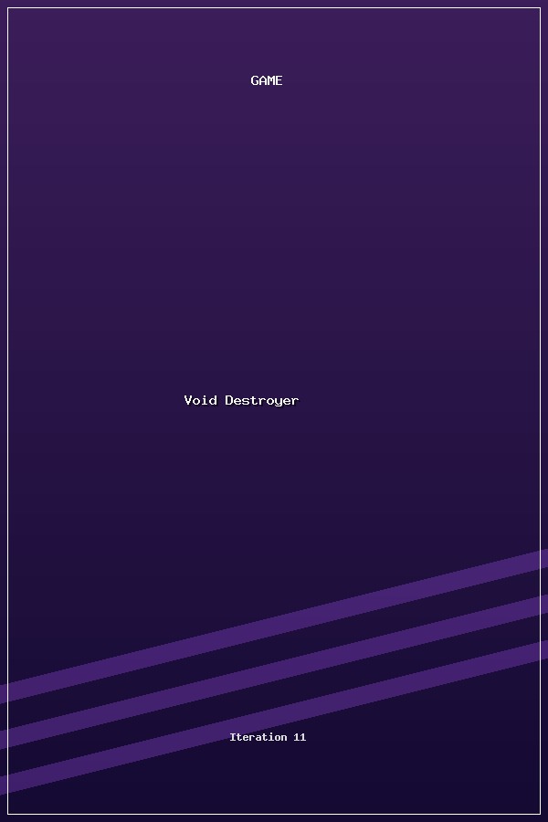 Void Destroyer poszter