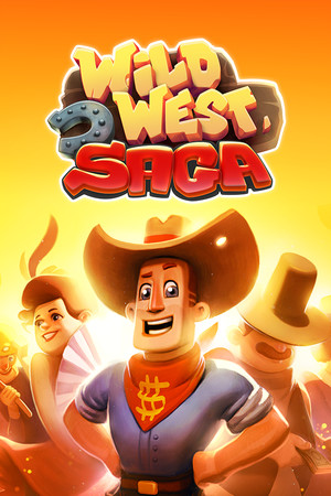 Wild West Saga: Idle Tycoon Clicker poszter
