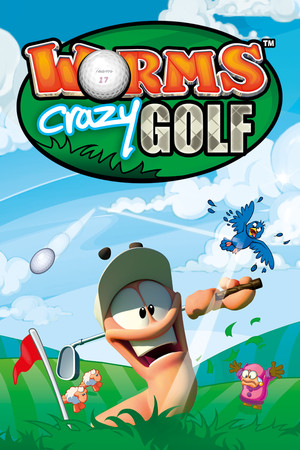 Worms Crazy Golf poszter