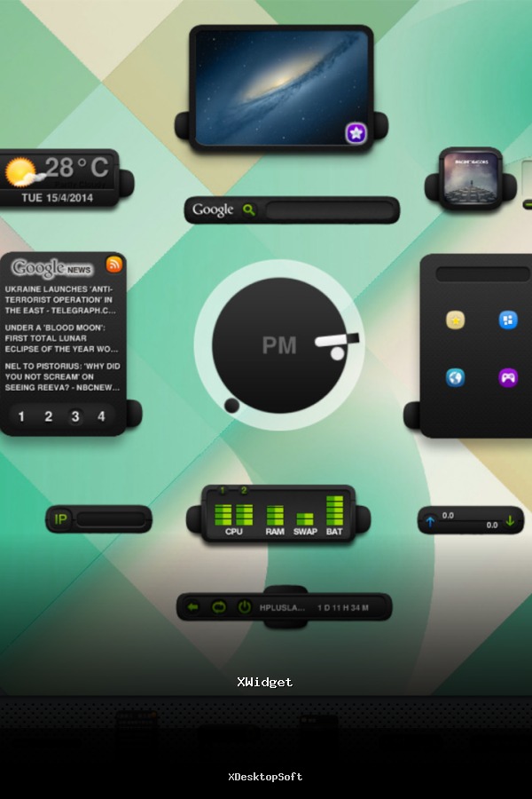 XWidget poszter