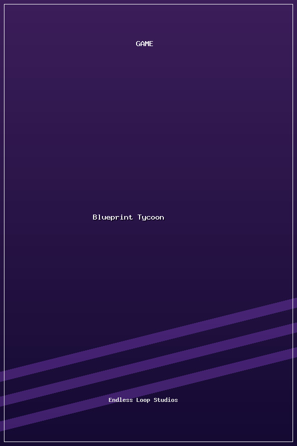Blueprint Tycoon poszter