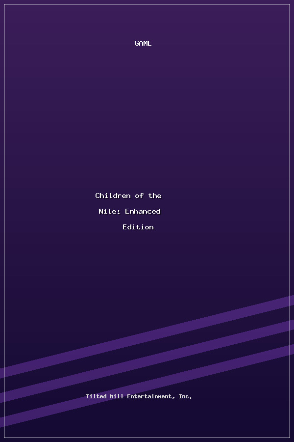 Children of the Nile: Enhanced Edition poszter