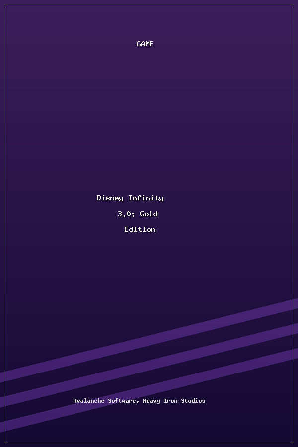 Disney Infinity 3.0: Gold Edition poszter