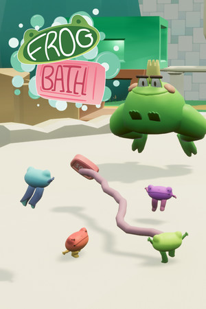 Frog Bath poszter