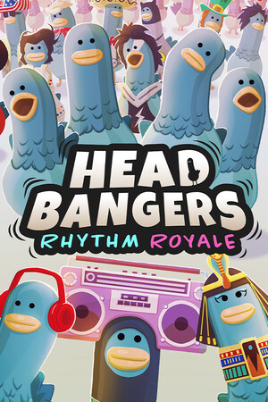 Headbangers: Rhythm Royale poszter