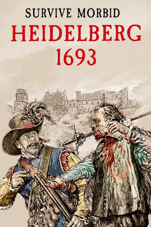 Heidelberg 1693 poszter