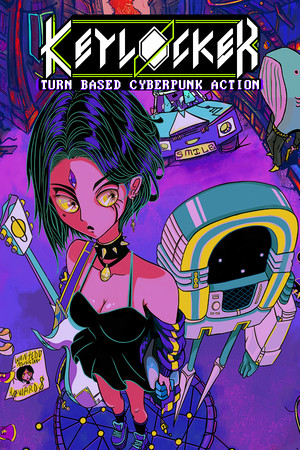 Keylocker | Turn Based Cyberpunk Action poszter