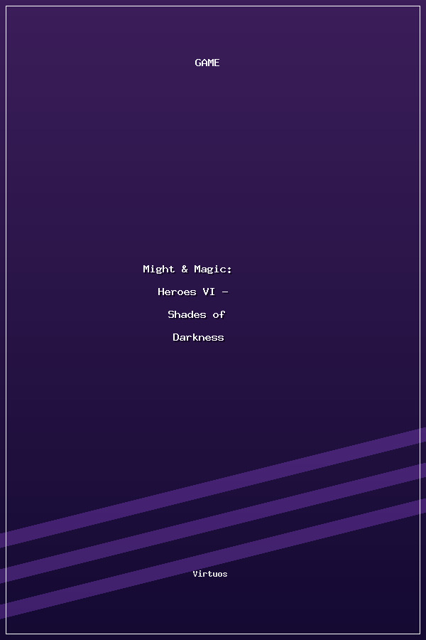 Might & Magic: Heroes VI - Shades of Darkness poszter