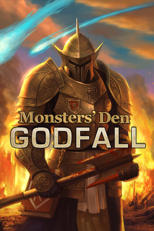 Monsters' Den: Godfall poszter