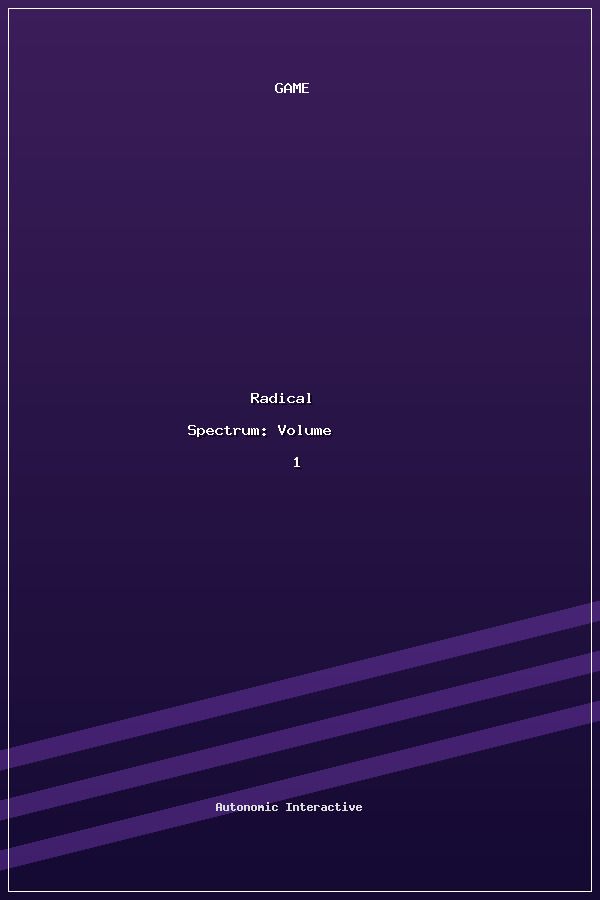Radical Spectrum: Volume 1 poszter
