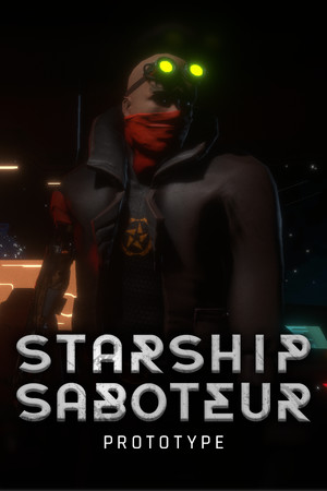 Starship Saboteur Prototype poszter