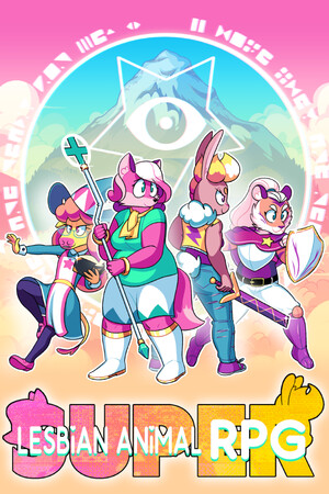 Super Lesbian Animal RPG poszter