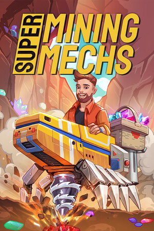 Super Mining Mechs poszter