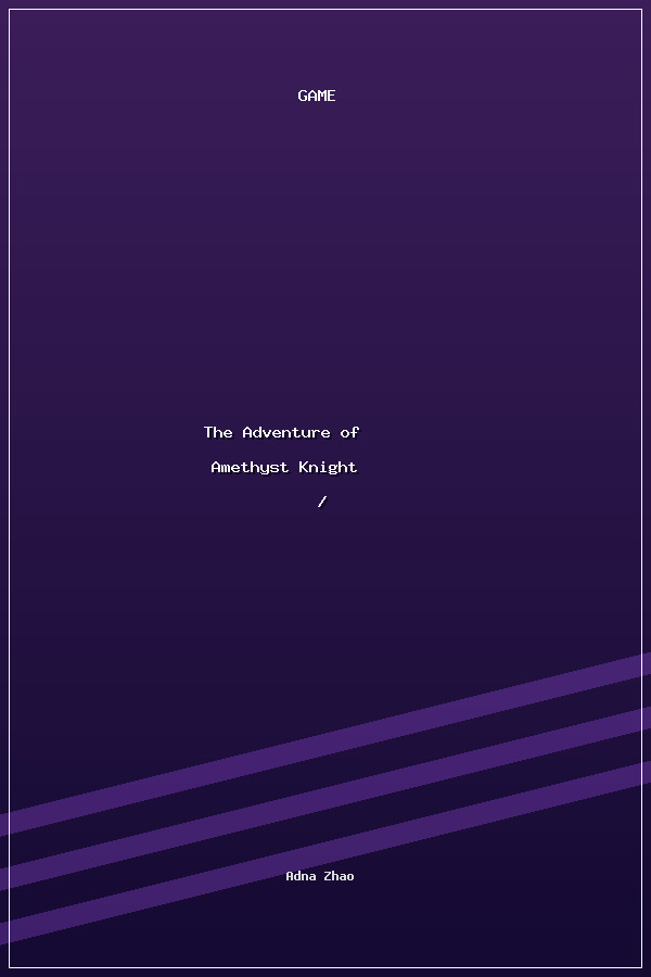 The Adventure of Amethyst Knight / 紫水晶骑士物语 poszter