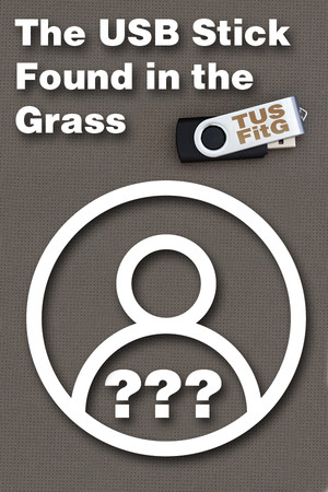 The USB Stick Found in the Grass poszter