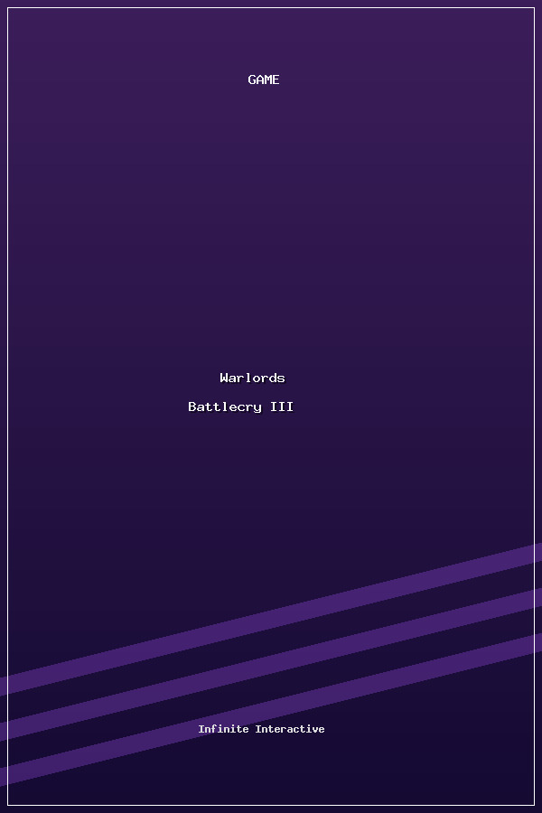 Warlords Battlecry III poszter
