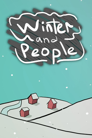 Winter and People poszter