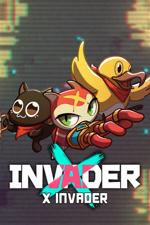 X Invader poszter