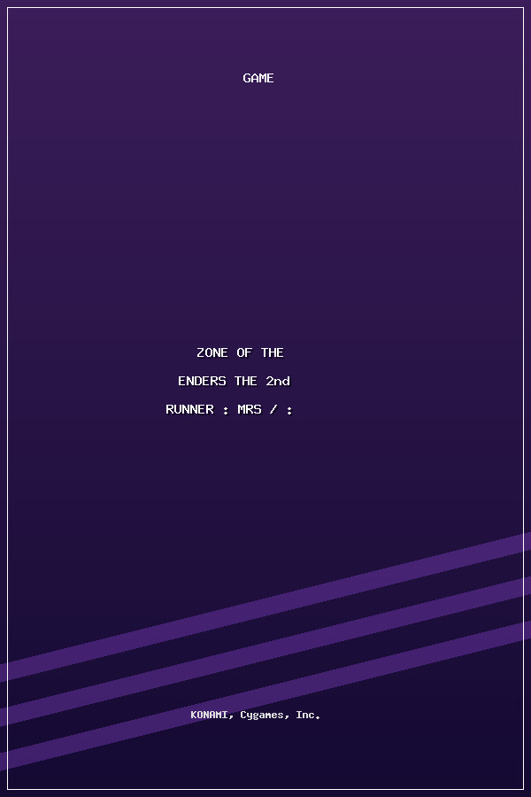 ZONE OF THE ENDERS THE 2nd RUNNER : M∀RS / アヌビス ゾーン・オブ・エンダーズ : マーズ poszter