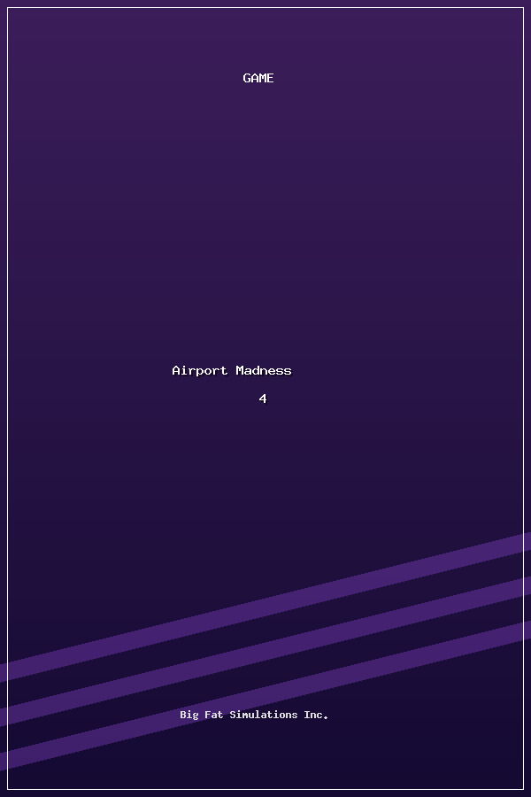 Airport Madness 4 poszter