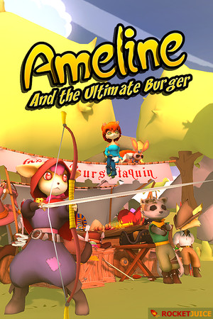 Ameline and the Ultimate Burger poszter