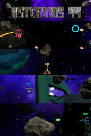 Asteroids 44 (For Four) poszter