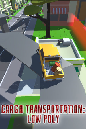 Cargo Transportation: Low Poly poszter