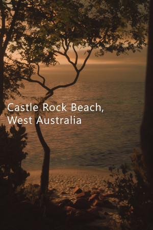 Castle Rock Beach, West Australia poszter