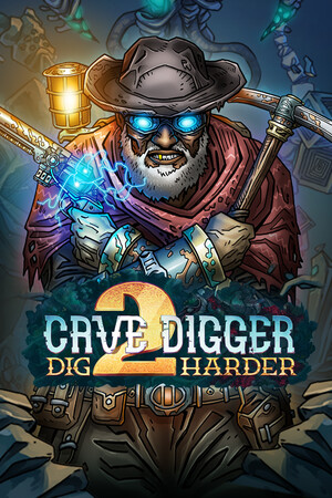 Cave Digger 2 Dig Harder poszter